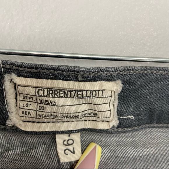 Current Elliott Stiletto Rig Destroy Release Hem - Picture 9 of 12